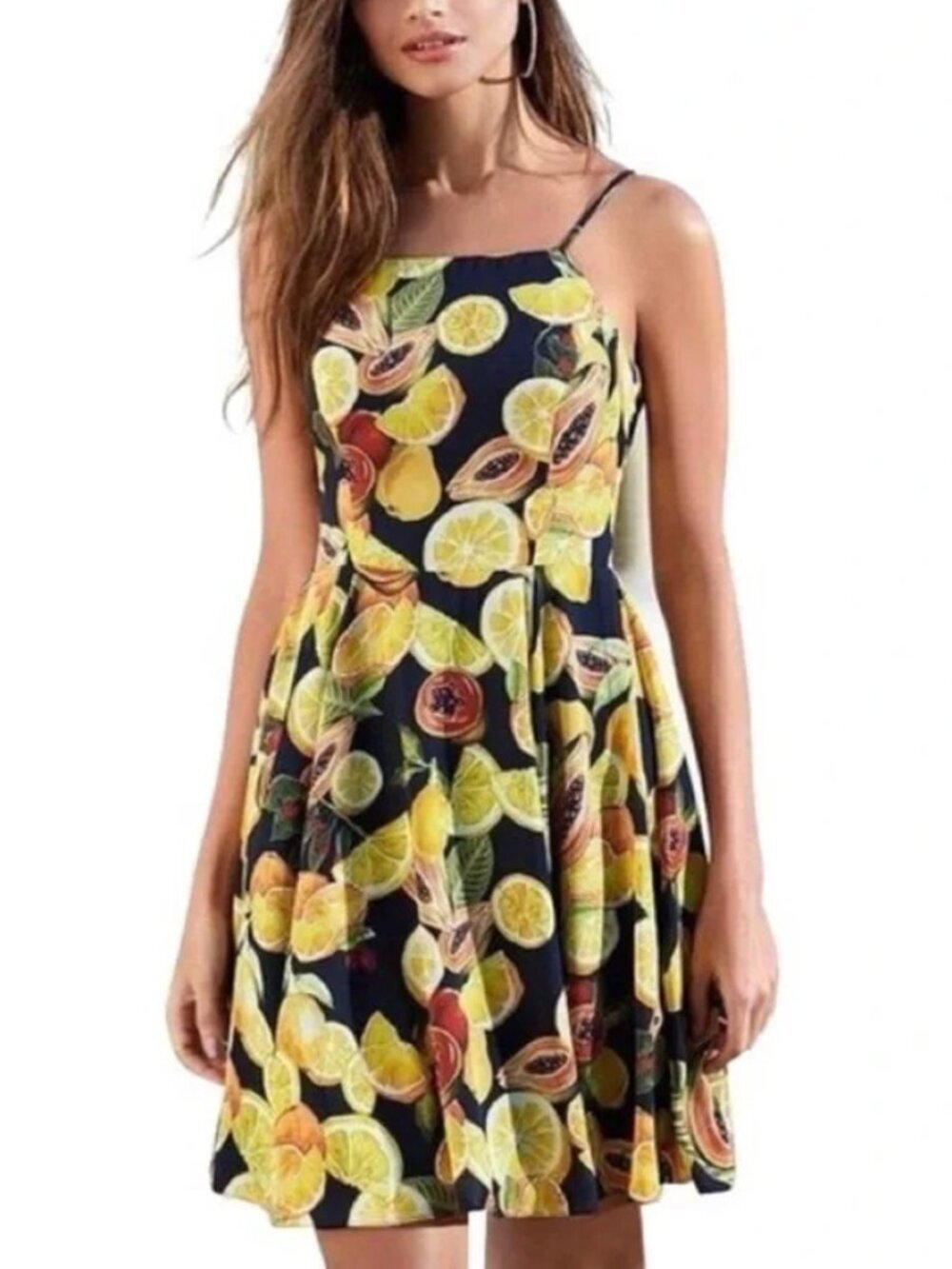Gianni Bini Fruit Fit & Flare Mini Dress Size XS